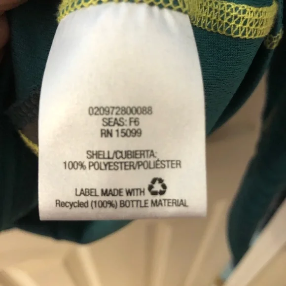 Outdoor Life Unisex Green/Gray XXL Athletic Top - Picture 3 of 6